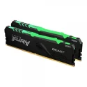 Kingston Fury Beast RGB 64GB (2x32 GB) 3600MHz CL18 Ram KF436C18BBAK2/64