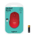 LOGİTECH M330 SİLENT MOUSE KIRMIZI 910-004911