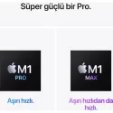 Apple MacBook Pro 16 inç M1 Pro 10CPU 16GPU 16GB 512GB Uzay Grisi MK183TU/A