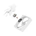 NZXT F120P White Static Pressure 120mm. Statik Basınç Beyaz Kasa Fanı