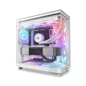 NZXT F360 RGB Core White 360mm. Tek Çerçeve Beyaz Fan Ünitesi