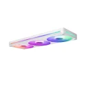 NZXT F360 RGB Core White 360mm. Tek Çerçeve Beyaz Fan Ünitesi