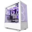 NZXT H5 Flow White Mid-Tower ATX Beyaz Bilgisayar Kasası