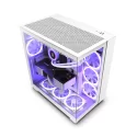 NZXT H9 Flow White Mid-Tower ATX Gaming Beyaz Bilgisayar Kasası