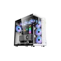 Performax Gaming WARMECH Beyaz 6x RGB Fanlı Mid-Tower ATX Oyuncu Bilgisayar Kasası