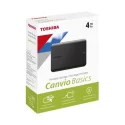 Toshiba 2.5 4TB Canvio Basics HDTP340EK3CA USB3.2 G1 SİYAH Taşınabilir Harddisk