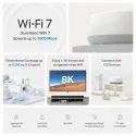 TP-Link Deco BE22 BE3600 WiFi 7 Tüm Ev Mesh Sistemi Üçlü Paket
