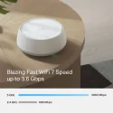 TP-Link Deco BE22 BE3600 WiFi 7 Tüm Ev Mesh Sistemi Üçlü Paket