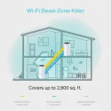 TP Link Deco M4 AC1200 Dual Band Tüm Ev Mesh Wi-Fi Sistemi İkili Paket