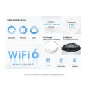 TP-Link Deco X50-PoE AX3000 PoE WiFi 6 Tüm Ev Mesh Sistemi