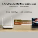 TP-Link Mercusys MR25WBE BE3600 EasyMesh Çift Bant Wi-Fi 7 Router