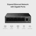 TP-Link Mercusys MS105GS 5-Port Gigabit Masaüstü Switch