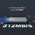 TP-Link UA440C USB 3.0 Type-C SD ve microSD 4.0 Kart Okuyucu