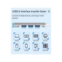 VİZY10 Macbook Uyumlu Type-C To 4* USB 3.0 Splitter Hub Adaptör