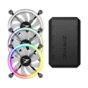 ZALMAN ZM-LF120A3 Premium Çift Taraflı Halka ARGB Z-SYNC Kontrolcü ve 120mm Fan Üçlü Set