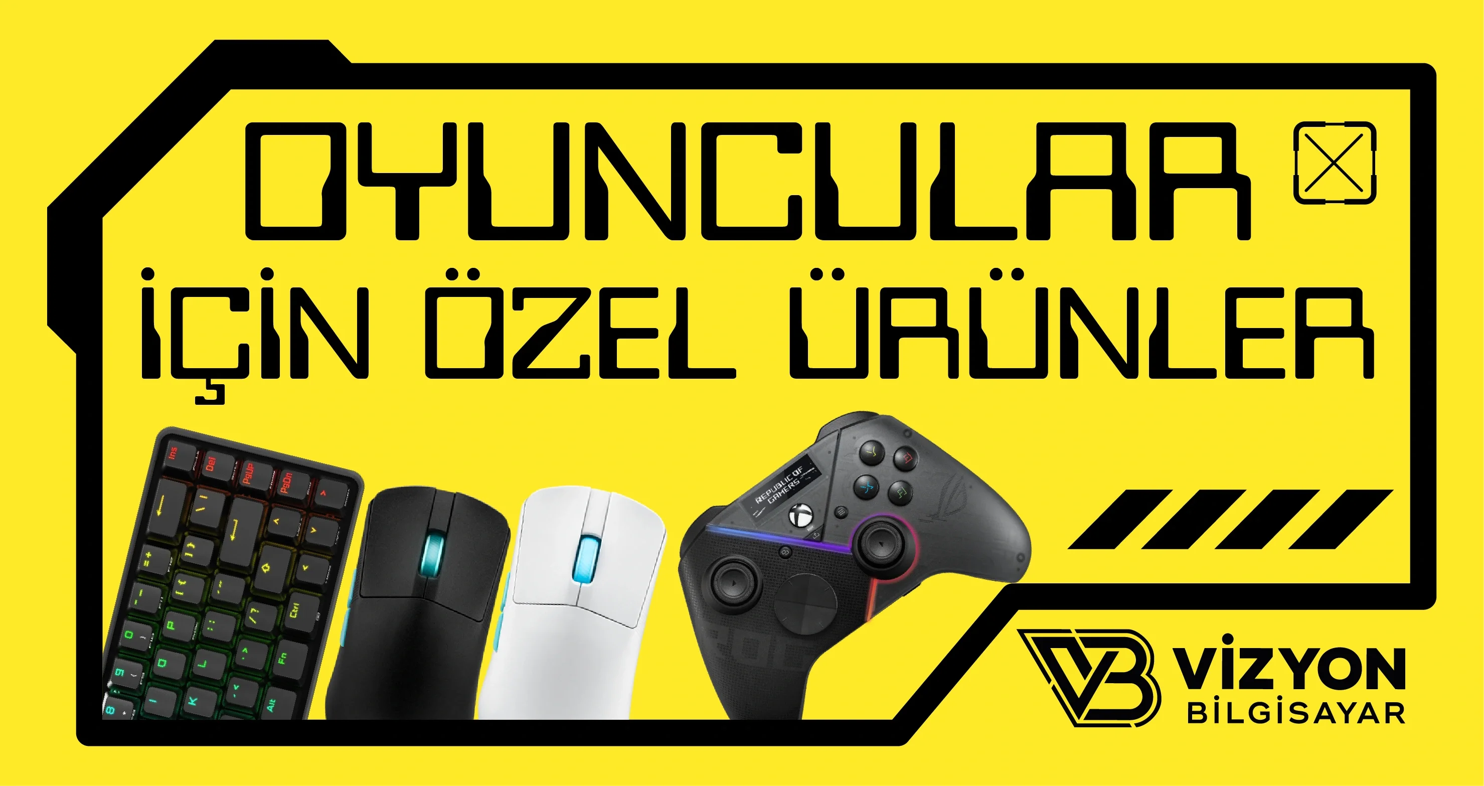 Oyuncular için özel ürünler - Vizyon Bilgisayar