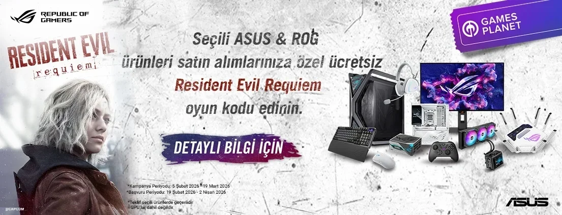 ASUS Resident Evil Requiem Oyun Kodu Kampanyası