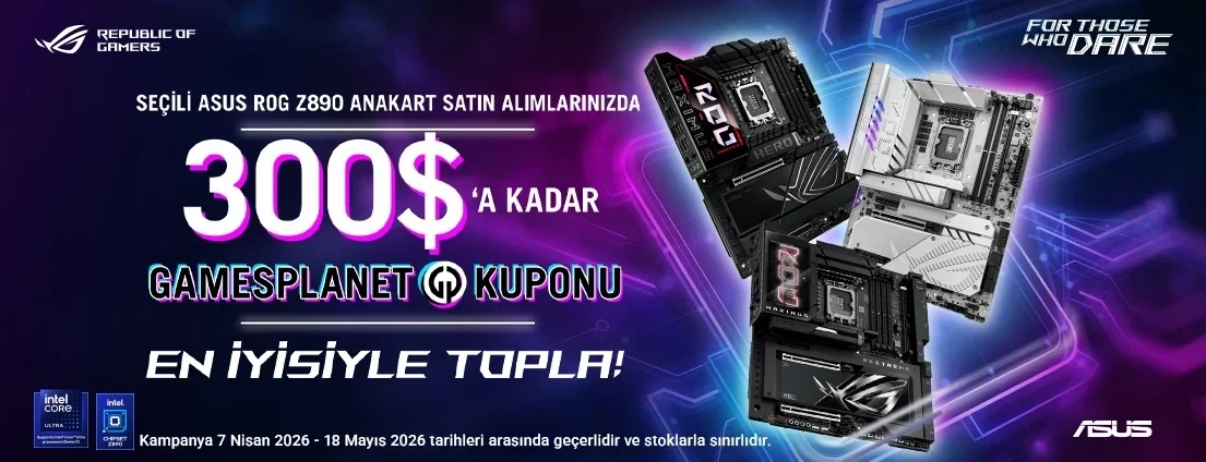 ASUS 2026 ROG Z890 En İyisiyle Topla Kampanyası