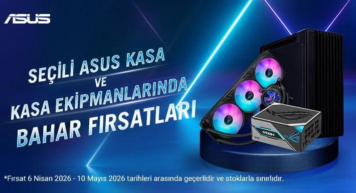 ASUS Kasa, Güç Kaynağı, All-in-One Sıvı Soğutma ve Kasa Aksesuarları Fırsatları