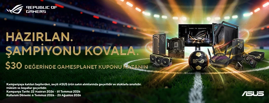 ASUS ROG 20. Yıl Football Central Kampanyası