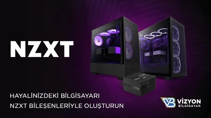 NZXT Bileşenler ile hayalinizdeki bilgisayarı oluşturun
