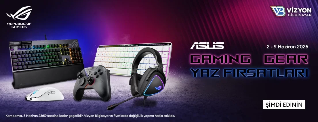 ASUS Gaming Gear Yaz Fırsatları