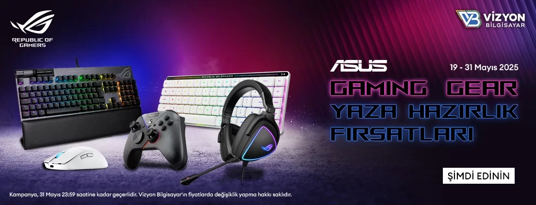 ASUS Gaming Gear Yaza Hazırlık Kampanyası