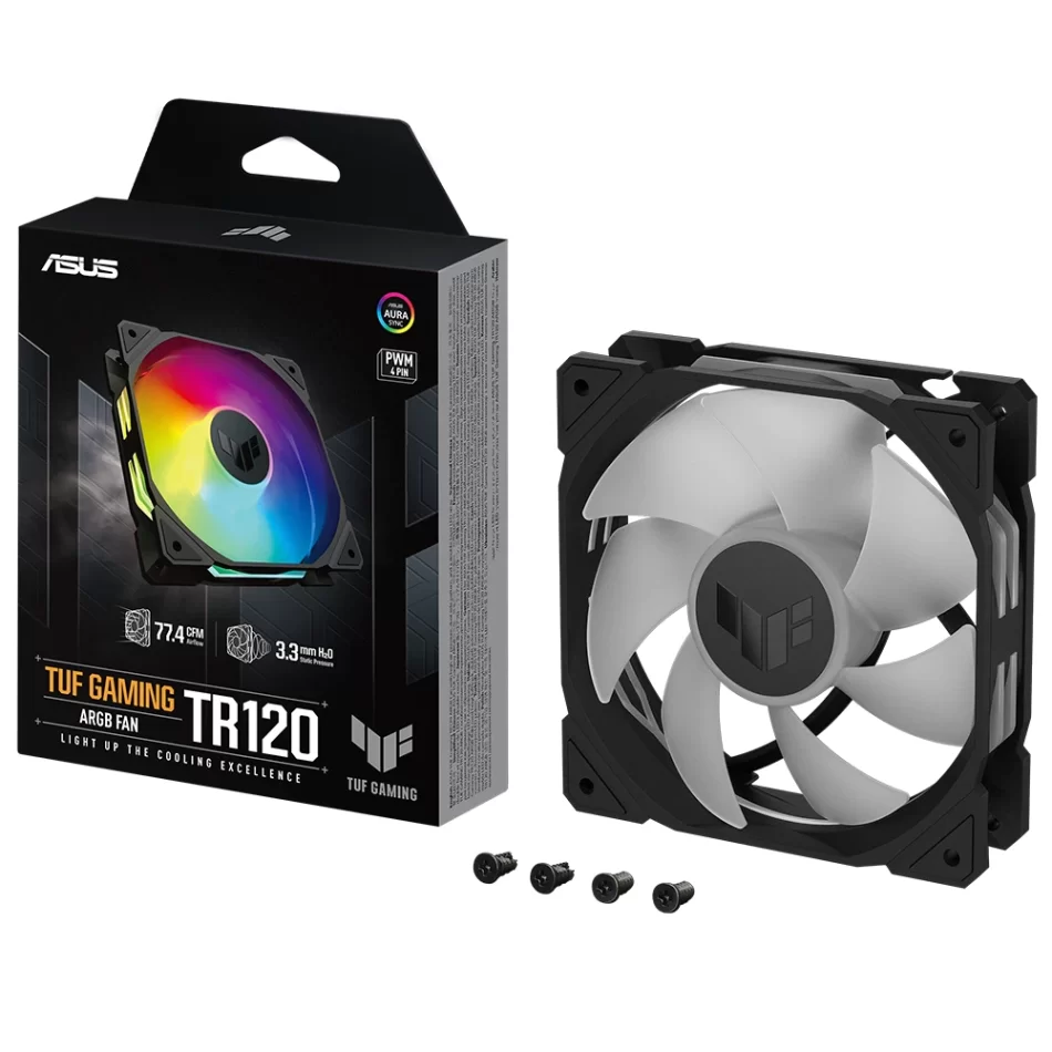 ASUS TUF Gaming TR120 ARGB Kasa Fanı - Tekli Paket