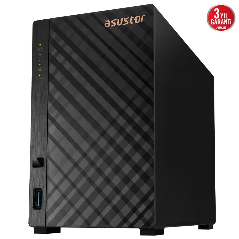 ASUSTOR DRIVESTOR 2 Lite AS1102TL NAS Depolama Ünitesi