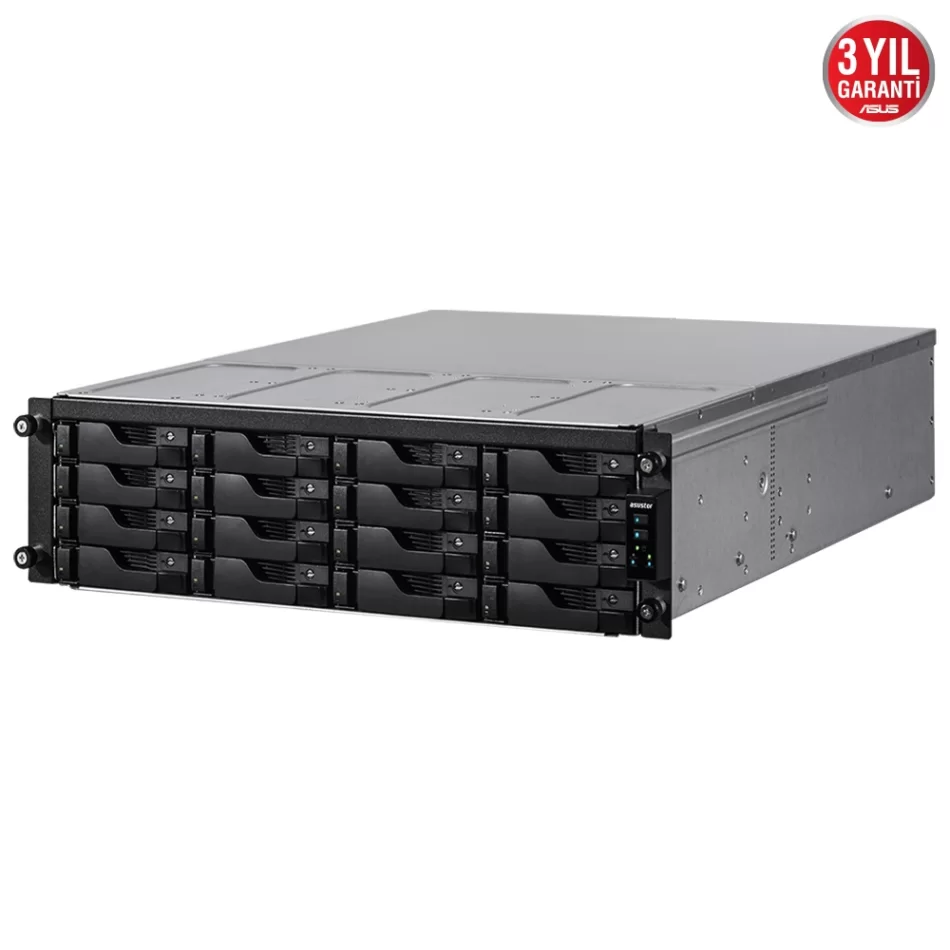 ASUSTOR LOCKERSTOR 16R PRO Intel Xeon E-2224 8 GB ECC RAM NAS Ünitesi