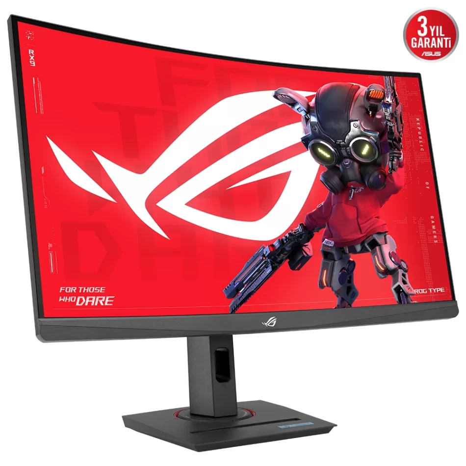 ASUS 27 ROG Strix XG27WCS 180Hz 1ms FreeSync 1440p 2K Curved VA LED Gaming Monitör