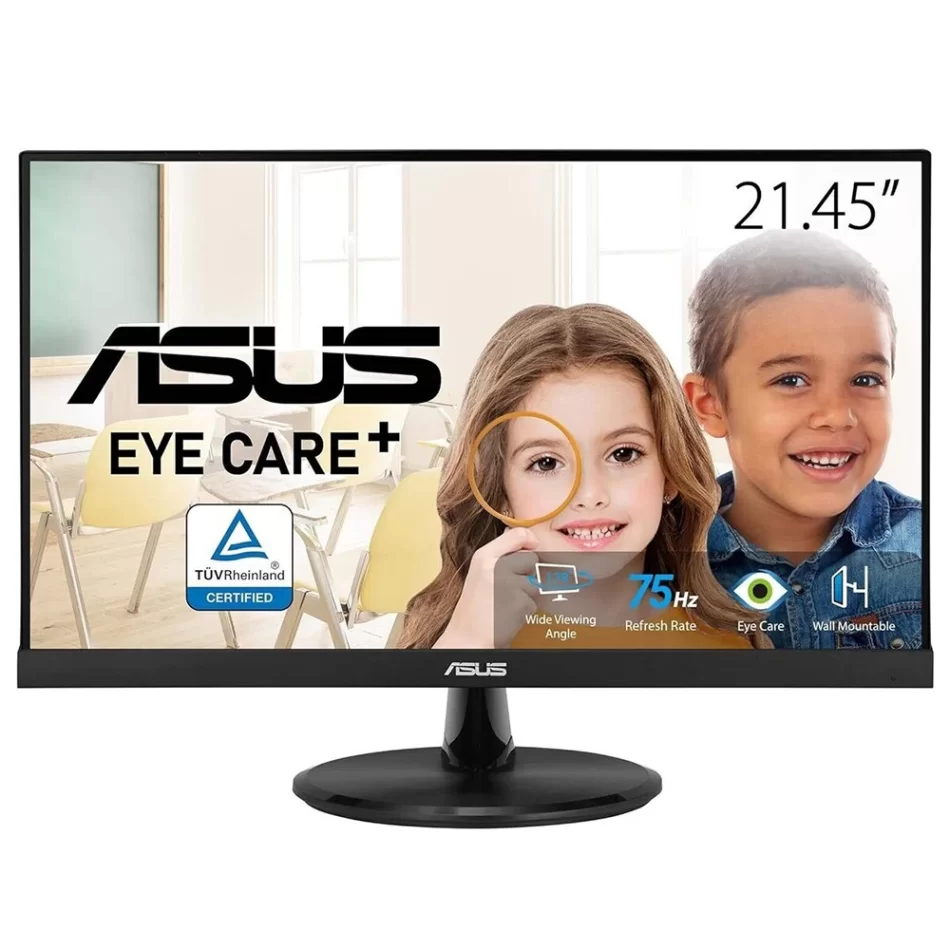 ASUS 21.5 VP227HE 75Hz 5ms Eye Care 1080p VA LED Monitör