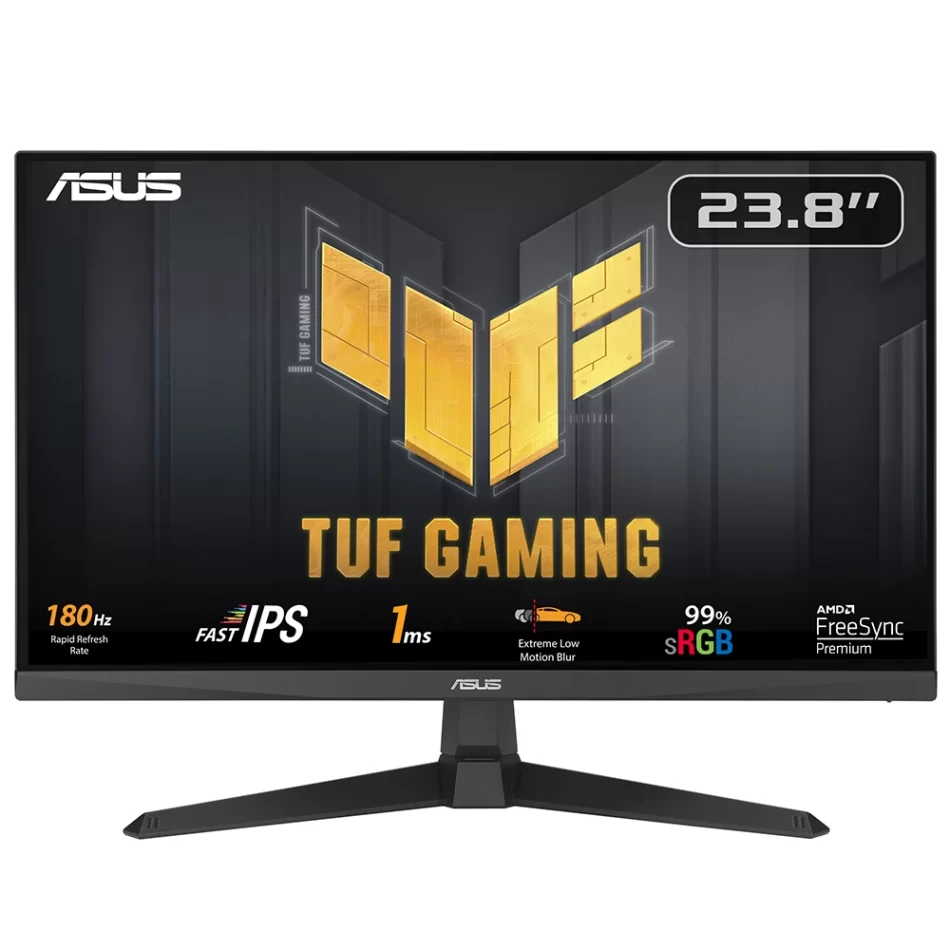 ASUS 23.8 TUF VG249Q3A 180Hz 1ms FreeSync 1080p IPS LED Gaming Monitör