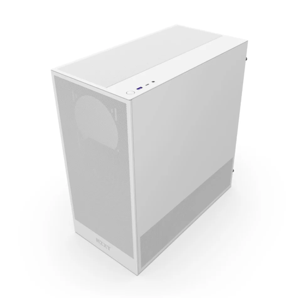 NZXT H5 Flow White (2024) Mid-Tower Airflow ATX Beyaz Bilgisayar Kasası