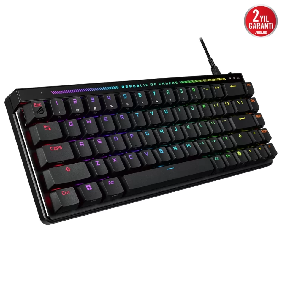 ASUS ROG Falchion Ace HFX RGB Kablolu Oyuncu Klavyesi