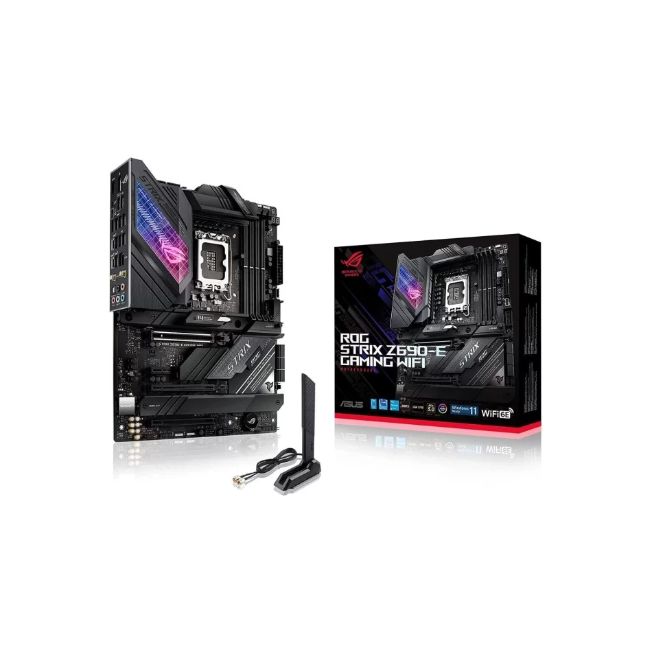 ASUS ROG STRIX Z690-E GAMING WIFI 6400MHz(OC) DDR5 Intel Soket 1700 ATX Anakart