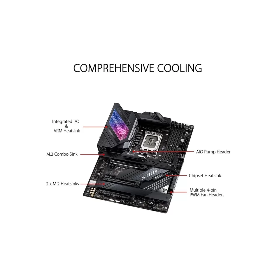 ASUS ROG STRIX Z690-E GAMING WIFI 6400MHz(OC) DDR5 Intel Soket 1700 ATX Anakart