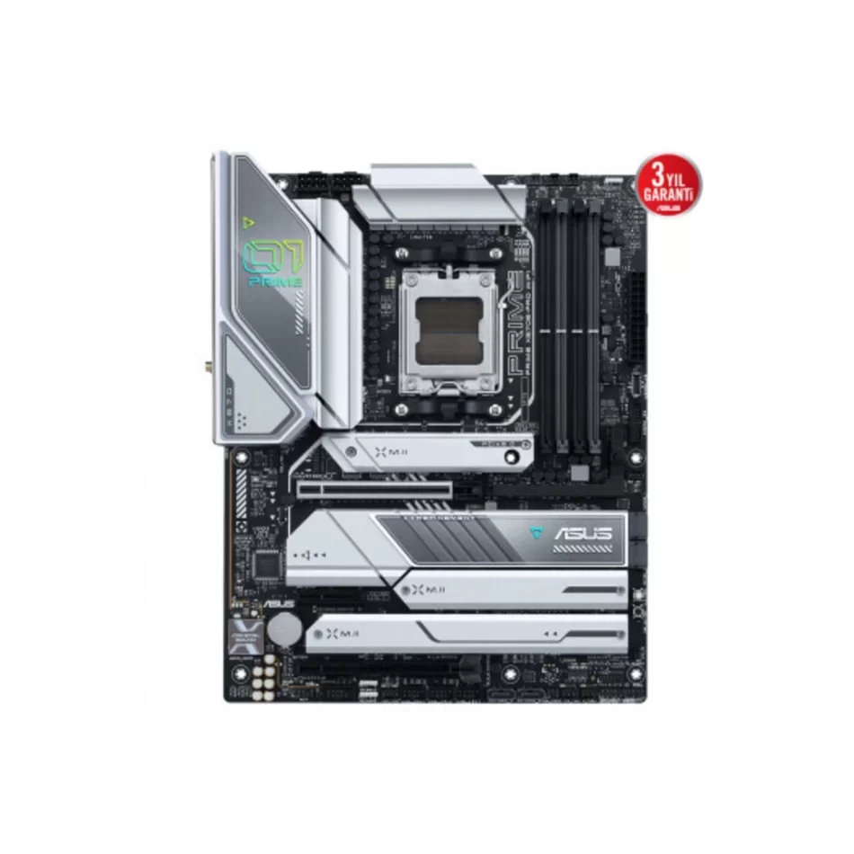 ASUS PRIME X670E-PRO WIFI 8000Mhz(OC) DDR5 AMD Soket AM5 ATX Anakart