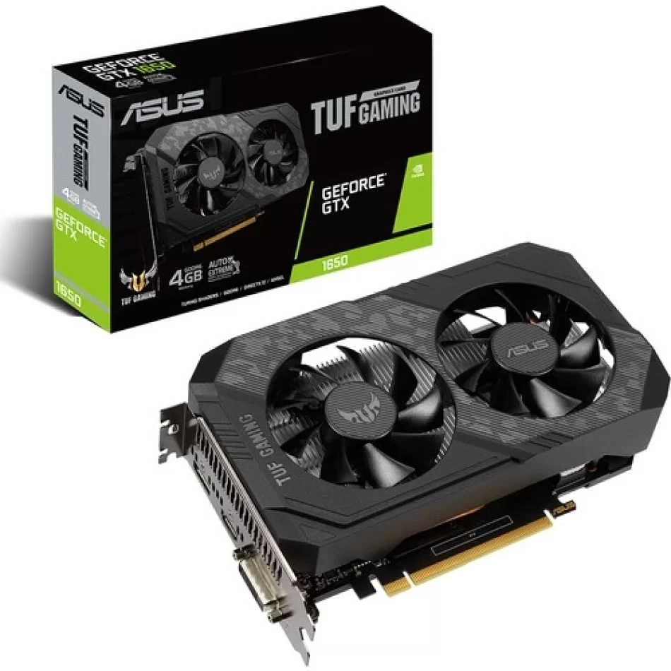 ASUS TUF GeForce GTX 1650 4 GB GDDR6 128Bit DX12 NVIDIA Ekran Kartı