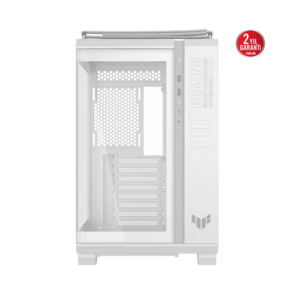 ASUS TUF Gaming GT502 Horizon White Çift Odalı Mid-Tower ATX Beyaz Bilgisayar Kasası