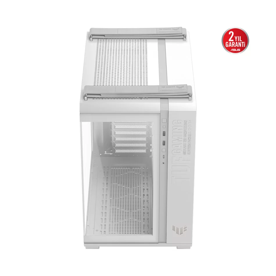 ASUS TUF Gaming GT502 Horizon White Çift Odalı Mid-Tower ATX Beyaz Bilgisayar Kasası