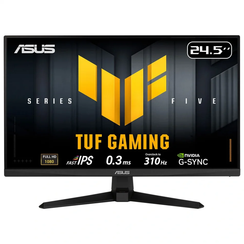 ASUS 24.5 TUF Gaming VG259QMR5A 310Hz 0.3ms FreeSync Premium G-Sync 1080p HDR IPS LED Gaming Monitör