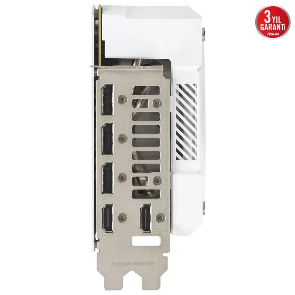 ASUS GeForce RTX 5060 Ti BTF White OC Edition 16GB GDDR7 128 Bit NVIDIA DLSS 4 Beyaz Ekran Kartı