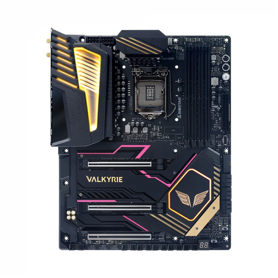 Biostar Z590 VALKYRIE 5000MHz(OC) DDR4 Intel Soket 1200 ATX Anakart