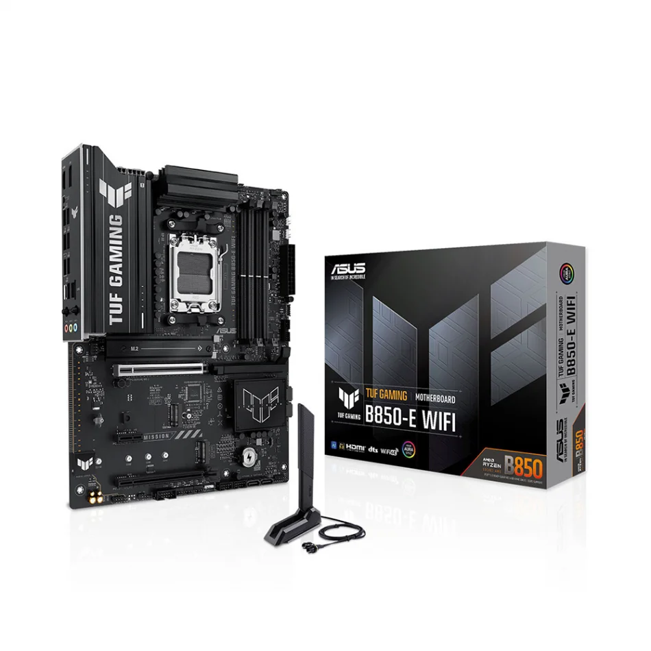 ASUS TUF Gaming B850-E WIFI 8000MHz(OC) DDR5 AMD Soket AM5 ATX Anakart