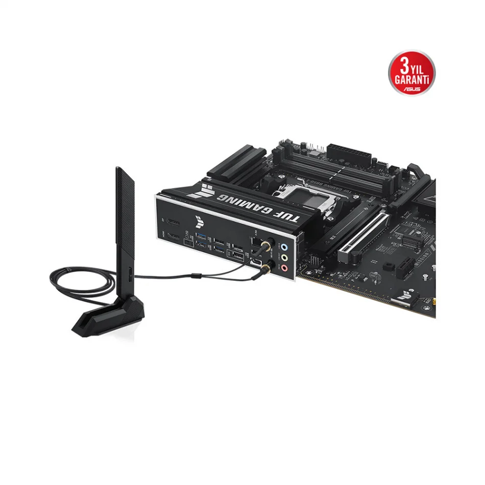 ASUS TUF Gaming B850-E WIFI 8000MHz(OC) DDR5 AMD Soket AM5 ATX Anakart