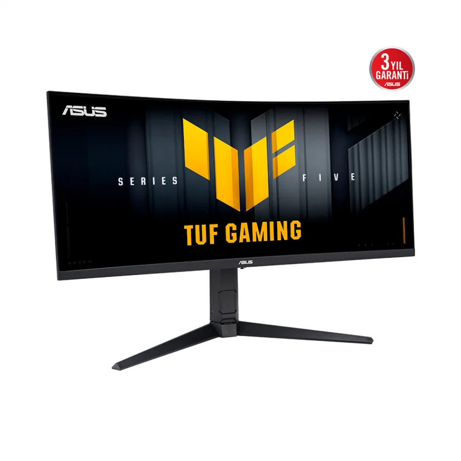 ASUS 34 TUF Gaming VG34WQML5A 250Hz 0.5ms FreeSync Premium 3440x1440 Ultrawide QHD VA LED Curved Gaming Monitör