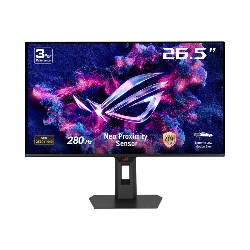 ASUS 27 ROG Strix OLED XG27ACDMS 280Hz 0.03ms G-Sync 2160p HDR QD-OLED Oyuncu Monitörü