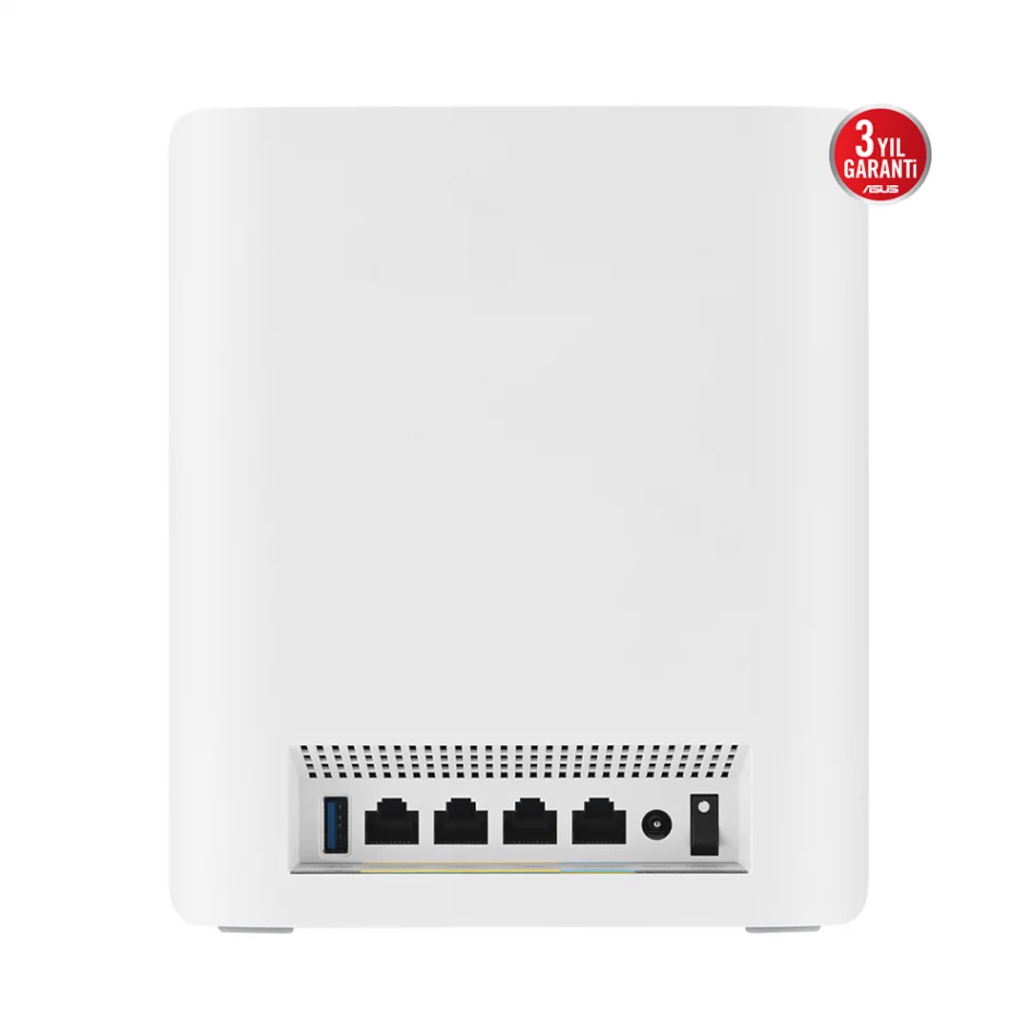 ASUS ZenWiFi BT8 Tri-band Mesh 6 GHz WiFi7 Smart AiMesh Beyaz 2li Extendable Router