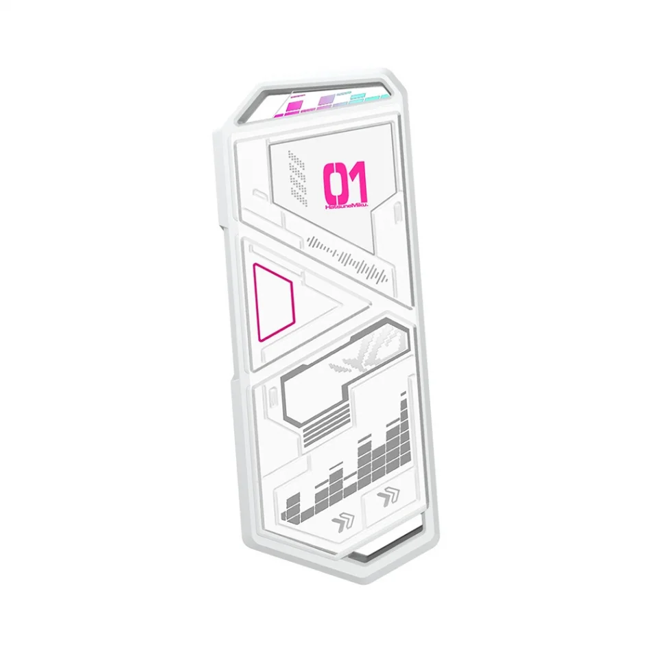 ASUS ROG Strix Arion Hatsune Miku Edition USB 3.2 Gen2 M2 NVMe Beyaz SSD Kutusu